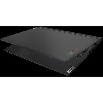 Notebook Lenovo Gaming 15.6'' Legion 5 15ARH05, FHD IPS 120Hz, Procesor AMD Ryzen™ 7 4800H (8M Cache, up to 4.20 GHz), 8GB DDR4, 512GB SSD, GeForce GTX 1650 4GB, Free DOS, Phantom Black