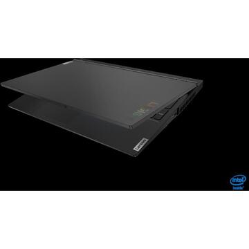 Notebook Lenovo Gaming 15.6'' Legion 5 15IMH05H, FHD IPS, Procesor Intel® Core™ i7-10750H (12M Cache, up to 5.00 GHz), 16GB DDR4, 512GB SSD, GeForce RTX 2060 6GB, No OS, Phantom Black