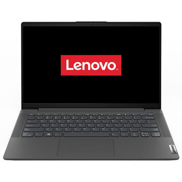 Notebook Lenovo IdeaPad 5 14IIL05, FHD, Procesor Intel® Core™ i5-1035G1 (6M Cache, up to 3.60 GHz), 16GB DDR4, 256GB SSD, GMA UHD, No OS, Graphite Grey