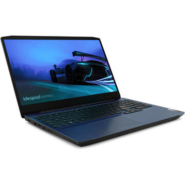 Notebook Lenovo Gaming IdeaPad 3 15IMH05 15.6'' FHD IPS i5-10300H 8GB DDR4, 512GB SSD, GeForce GTX 1650 Ti 4GB, No OS, Chameleon Blue