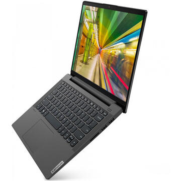 Notebook Lenovo IdeaPad 5 14IIL05, FHD, Procesor Intel® Core™ i7-1065G7 (8M Cache, up to 3.90 GHz), 16GB DDR4, 1TB SSD, GeForce MX350 2GB, No OS, Graphite Grey