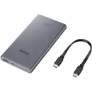 Baterie externa Samsung EB-P3300XJEGEU, 10000mAh, 25 W,  1x USB-C, Dark Grey