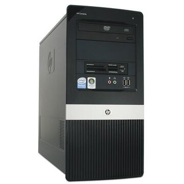 Desktop Refurbished Calculator HP Compaq DX2400, Intel Core 2 Duo E7200 2.53GHz, 2GB DDR2, 250GB SATA, DVD-ROM