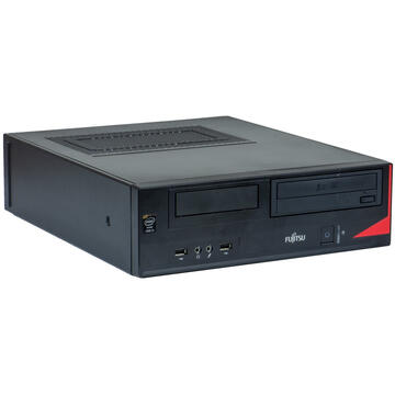Desktop Refurbished Fujitsu Siemens Calculator Fujitsu E520 SFF, Intel Core i3-4130 3.40GHz, 4GB DDR3, 250GB SATA, DVD-ROM