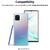 Husa Husa Samsung Galaxy Note 10 Lite Ringke FUSION X Transparent/Albastru