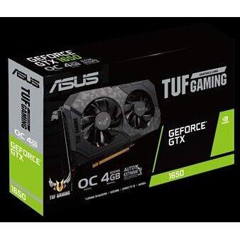 Placa video ASUS TUF Gaming TUF-GTX1650-O4GD6-GAMING NVIDIA GeForce GTX 1650 4 GB GDDR6
