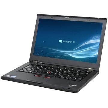 Laptop Refurbished Laptop Lenovo ThinkPad T430s, Intel Core i5-3210M 2.50GHz, 4GB DDR3, 120GB SSD, DVD-RW, 14 Inch, Webcam