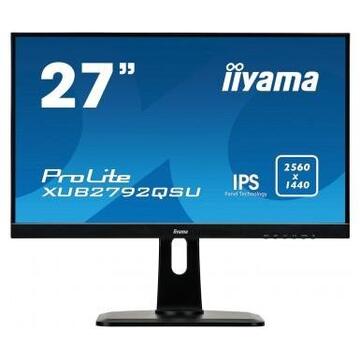 Monitor LED iiyama ProLite XUB2792QSU-B1 LED display 68.6 cm (27") 2560 x 1440 pixels Wide Quad HD Black