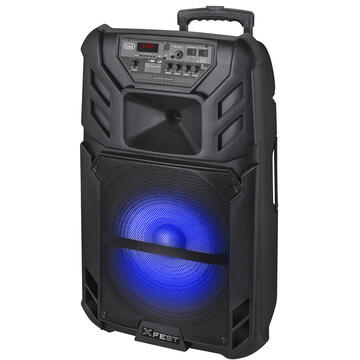 Boxa portabila Boxa portabila cu Bluetooth, functie Karaoke, 120W Trevi; Cod EAN: 8011000023496