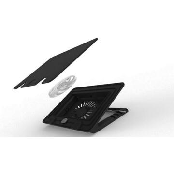 Cooler Master Cooler pentru laptop din metal Negru