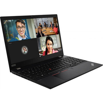Notebook Lenovo ThinkPad T15 Gen 1, FHD, Procesor Intel® Core™ i7-10510U (8M Cache, up to 4.90 GHz), 16GB DDR4, 256GB SSD, GMA UHD, Win 10 Pro, Black