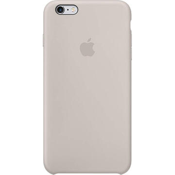 Husa Husa originala din silicon Stone Gri pentru Apple iPhone 6s Plus