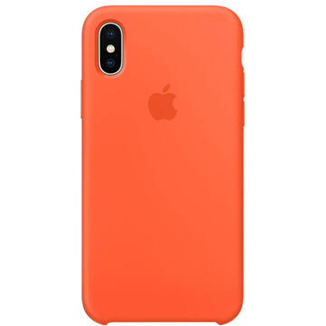 Husa Husa Capac Spate Silicon Spicy Portocaliu APPLE iPhone X