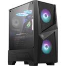 Carcasa MSI MAG FORGE 100R, tower case (black, tempered glass)