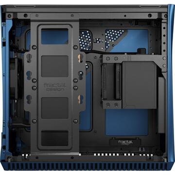 Carcasa Fractal Design Era ITX cobalt TG, housing (blue / black, Tempered Glass Top Panel)
