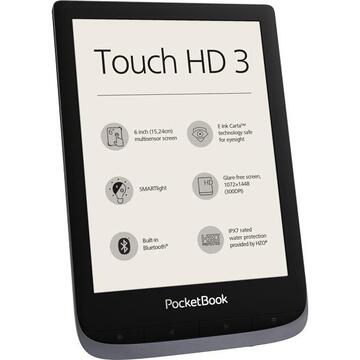 eBook Reader Pocketbook Touch HD 3 e-book reader Touchscreen 16 GB Wi-Fi Black,Grey