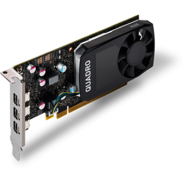 Placa video PNY Quadro P400 PCI-Express 3.0 x16 LP 2GB GDDR5 64bit 3x Mini DP 1.5