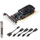 Placa video PNY Quadro P1000 PCI-Express 3.0 x16 LP 4GB GDDR5 128bit 4x Mini DP 1.4