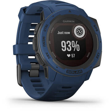 Smartwatch Garmin Instinct Solar GPS Watch Tidal Blue
