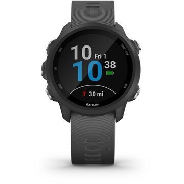 Smartwatch Garmin Forerunner 245, 1.2inch, Curea Silicon, Grey