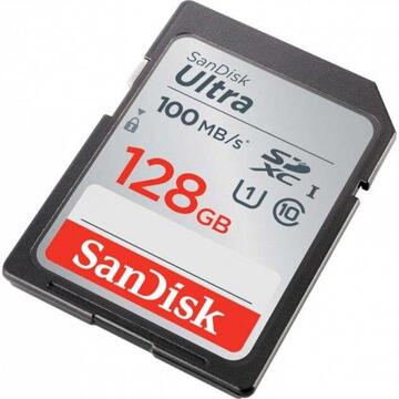 Card memorie SanDisk Ultra R100 SDXC 128GB, UHS-I U1, Class 10 (SDSDUNR-128G)