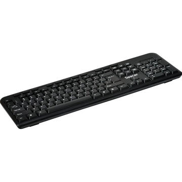 Tastatura KIT wired SPACER USB, tastatura multimedia "SPKB-169" + mouse optic "SPMO-M11", black, "SPDS-1691" (include timbru verde 0.5 lei)/45505412