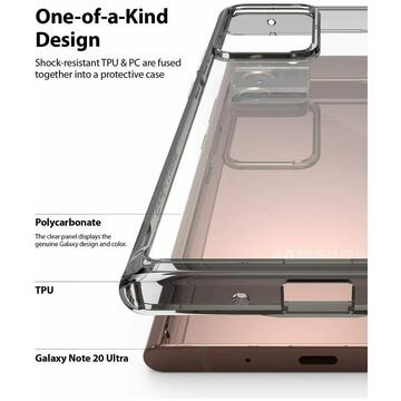 Husa Husa Samsung Galaxy Note 20 Ultra Ringke Fusion Transparent / Fumuriu