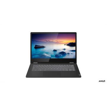 Notebook Lenovo IdeaPad C340 Black Hybrid (2-in-1) 35.6 cm (14") 1920 x 1080 pixels Touchscreen AMD Athlon 4 GB DDR4-SDRAM 256 GB SSD Windows 10 Home