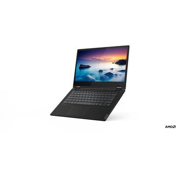 Notebook Lenovo IdeaPad C340 Black Hybrid (2-in-1) 35.6 cm (14") 1920 x 1080 pixels Touchscreen AMD Athlon 4 GB DDR4-SDRAM 256 GB SSD Windows 10 Home