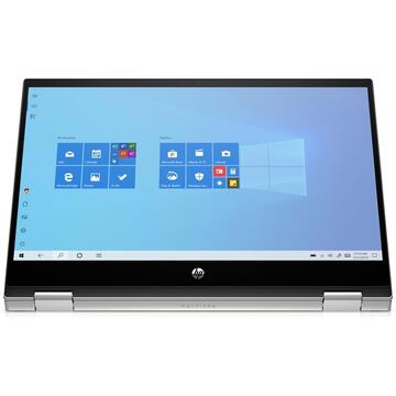 Notebook HP Pavilion x360 14-dw0001nw Hybrid (2in1) Gray, Silver 35.6 cm (14") 1920 x 1080 pixels 10th Generation Intel® Core™ i3 4 GB DDR4-SDRAM 128 GB SSD Wi-Fi 5 (802.11ac) Windows 10 Home S
