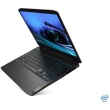 Notebook Lenovo IdeaPad 3 Gaming Notebook Black 39.6 cm (15.6") 1920 x 1080 pixels 10th Generation Intel® Core™ i7 8 GB DDR4-SDRAM 512 GB NVIDIA® GeForce® GTX 1650 Ti Wi-Fi 6 (802.11ax)