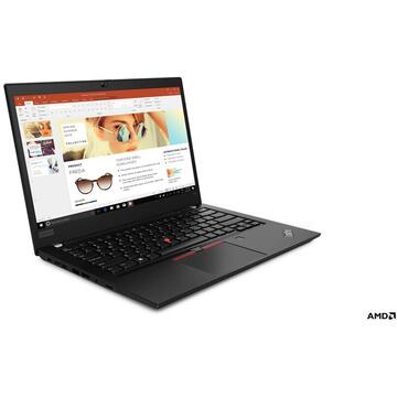 Notebook Lenovo ThinkPad T495 Notebook Black 35.6 cm (14") 1920 x 1080 pixels AMD Ryzen 5 PRO 8 GB DDR4-SDRAM 512 GB SSD Wi-Fi 5 (802.11ac) Windows 10 Pro