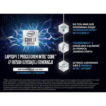 Notebook MSI Gaming GP75 10SEK-022XPL Leopard Notebook Black 43.9 cm (17.3") 1920 x 1080 pixels 10th gen Intel® Core™ i7 8 GB DDR4-SDRAM 512 GB SSD NVIDIA® GeForce RTX™ 2060 Wi-Fi 6 (802.11ax)