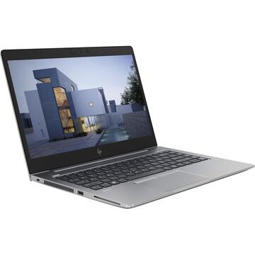 Notebook HP ZBook 14u G5 Mobile workstation Silver 35.6 cm (14") 1920 x 1080 pixels Touchscreen 8th gen Intel® Core™ i7 16 GB DDR4-SDRAM 512 GB SSD AMD Radeon Pro WX 3100 Wi-Fi 5 (802.11ac) Windows 10 Pro