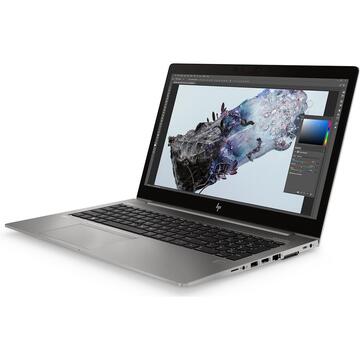 Notebook HP ZBook 15u G6 Mobile workstation Black 39.6 cm (15.6") 1920 x 1080 pixels 8th gen Intel® Core™ i5 8 GB DDR4-SDRAM 256 GB SSD AMD Radeon Pro WX 3200 Wi-Fi 5 (802.11ac) Windows 10 Pro