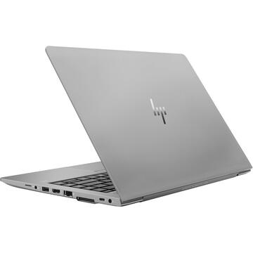 Notebook HP ZBook 14u G5 Mobile workstation Silver 35.6 cm (14") 1920 x 1080 pixels 8th gen Intel® Core™ i5 8 GB DDR4-SDRAM 512 GB SSD AMD Radeon Pro WX 3100 Windows 10 Pro