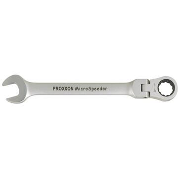 Proxxon Industrial Cheie combinata fixa inelara cu clichet,cap oscilant,9 mm