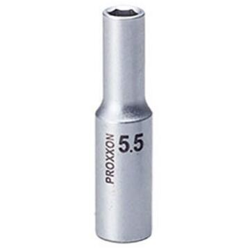 Proxxon Industrial Cheie tubulara lunga cu prindere 1/4", 5.5mm