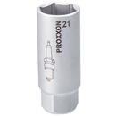 Proxxon Industrial Cheie tubulara pentru bujii, 21mm cu prindere 3/8"