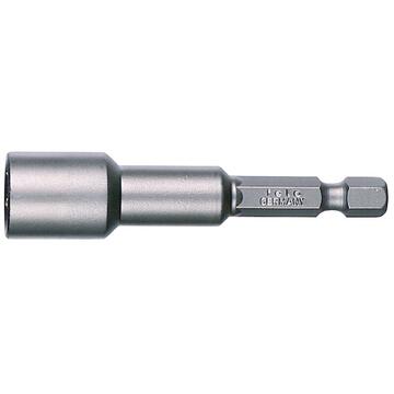 Bit pentru insurubare, tubular, magnetic, Felo, E6.3, SW6, 66mm