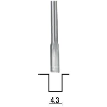 Proxxon Micromot Freza pentru canelat, 4.3mm