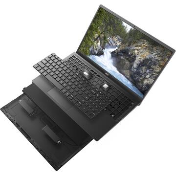 Notebook DELL Vostro 7500 Notebook Black, Grey 39.6 cm (15.6") 1920 x 1080 pixels 10th gen Intel® Core™ i7 16 GB DDR4-SDRAM 1000 GB SSD NVIDIA® GeForce® GTX 1650 Ti Wi-Fi 6 (802.11ax) Windows 10 Pro