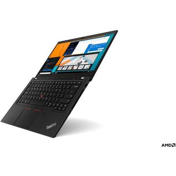 Notebook Lenovo ThinkPad T495 Notebook Black 35.6 cm (14") 1920 x 1080 pixels AMD Ryzen 5 PRO 8 GB DDR4-SDRAM 256 GB SSD Wi-Fi 5 (802.11ac) Windows 10 Pro