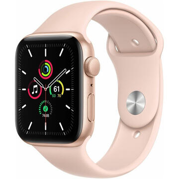 Smartwatch Apple Watch SE GPS 44mm Gold Alu Pink Sport Band