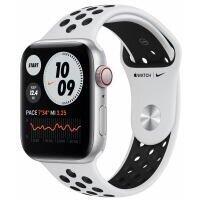 Smartwatch Apple Watch Nike SE GPS + Cell 44mm Silver Alu Platinum Nike