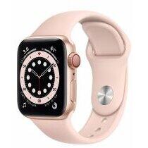 Smartwatch Apple Watch Series 6 GPS + Cell 40mm Gold Alu Pink Sport Band