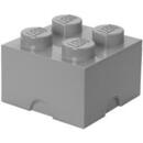 Cutie de depozitare in forma de caramida LEGO®, Gri, 4003