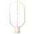 Allocacoc heng balance lamp ellipse plastic USB, 5W, 50 lm, 1A 5V, lumina calda, Alb