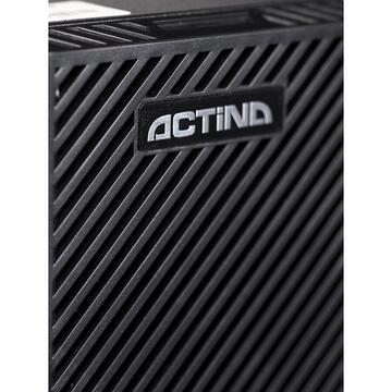 Sistem desktop brand ACTION Actina 5901443205395 PC 8th gen Intel® Core™ i3 i3-8100 8 GB DDR4-SDRAM 1000 GB HDD Mini Tower Black Windows 10 Pro