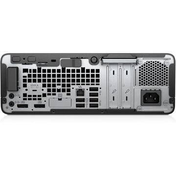Sistem desktop brand HP EliteDesk 705 G4 AMD Ryzen 5 2400G 8 GB DDR4-SDRAM 256 GB SSD SFF Black, Silver PC Windows 10 Pro